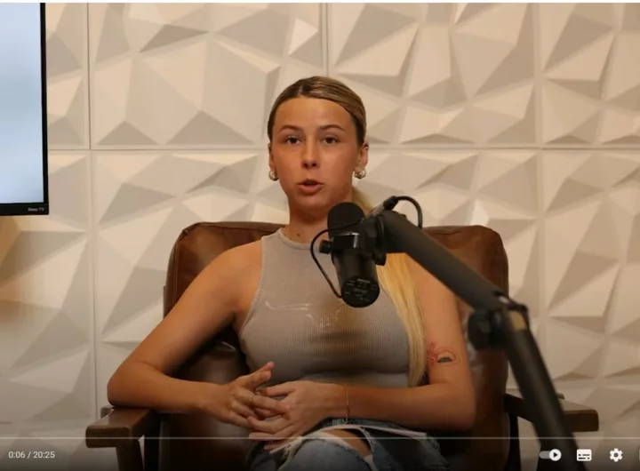 Хейли Уэлч, известная своей вирусной фразой «Hawk Tuah»