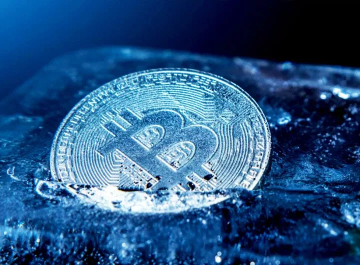 заморозка биткоин