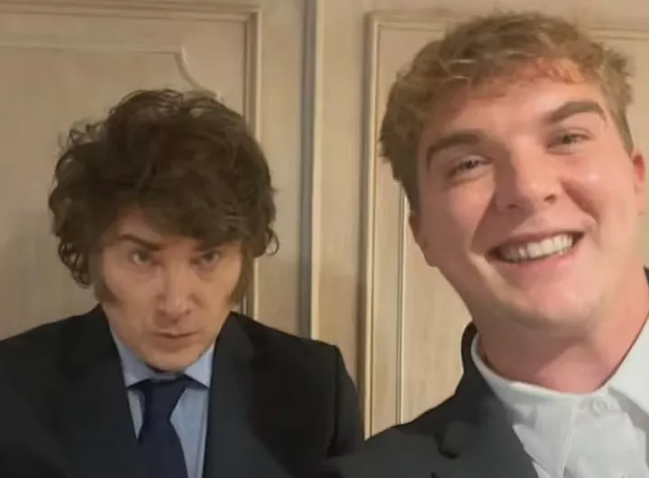 Хавьер Милей и Хайден Марк Дэвис