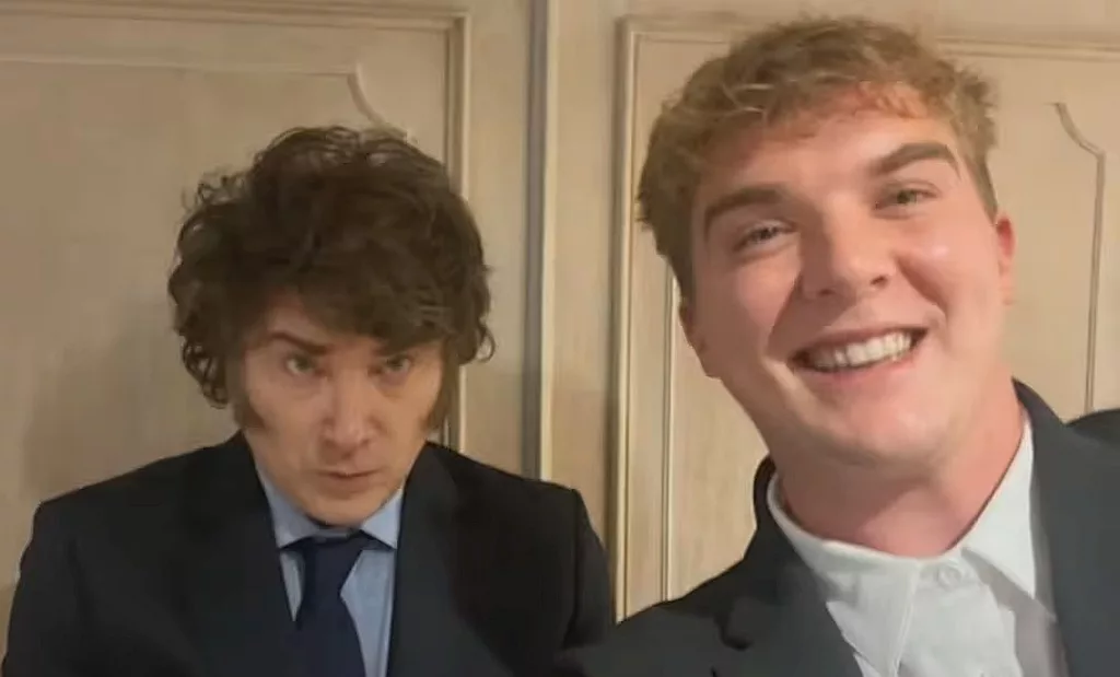 Хавьер Милей и Хайден Марк Дэвис