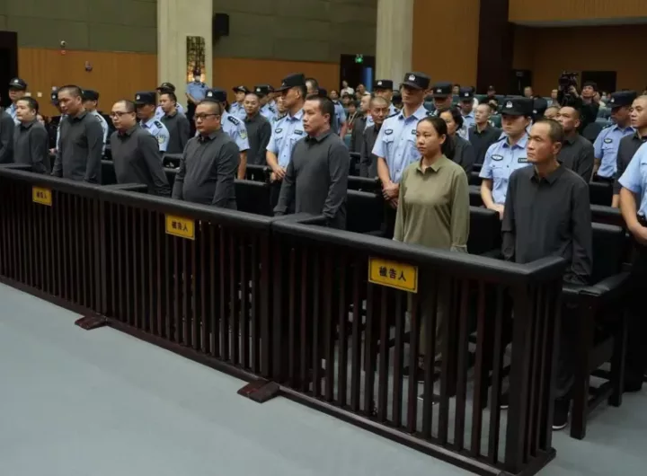 China has executed 11 members of a notorious mafia