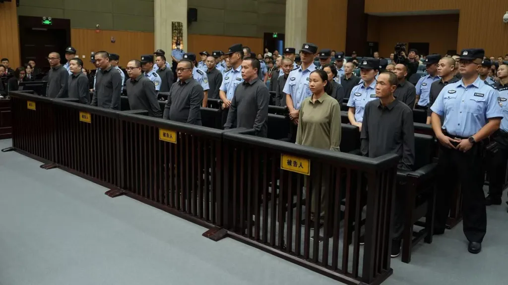 China has executed 11 members of a notorious mafia