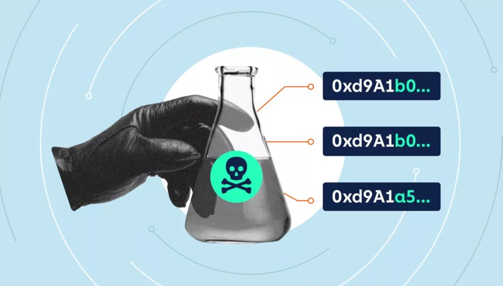 Ethereum address poisoning