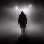 Dark silhouette standin