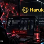 Взлом Haruko и утечка API-данных криптовалютных компаний