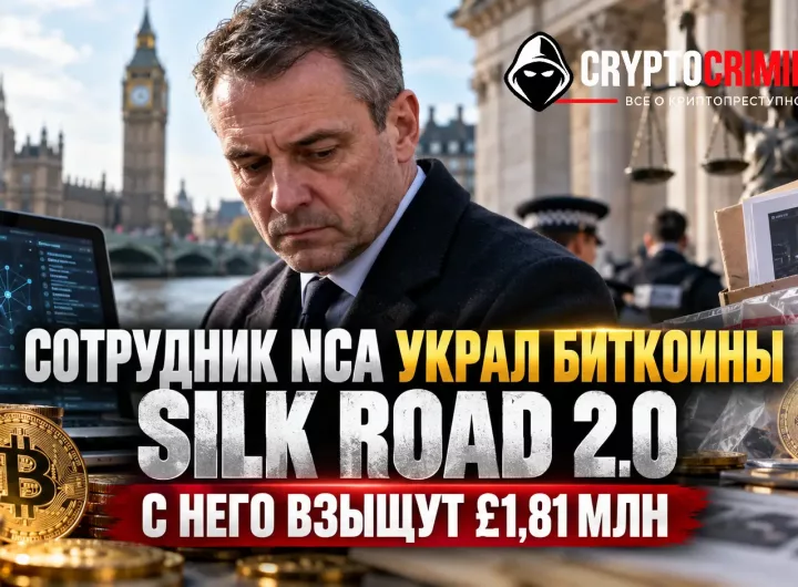 Сотрудник NCA украл биткоины Silk Road 2.0 — суд взыскал £1,81 млн