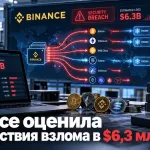 Схема движения криптоактивов после взлома Binance на $6,3 млрд