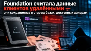 Аппаратный кошелёк Foundation Passport и старые базы с сохранившимися данными клиентов