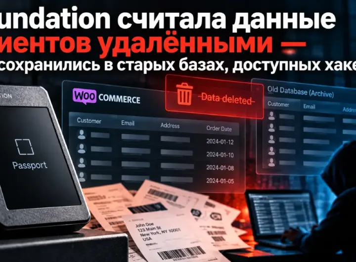 Аппаратный кошелёк Foundation Passport и старые базы с сохранившимися данными клиентов