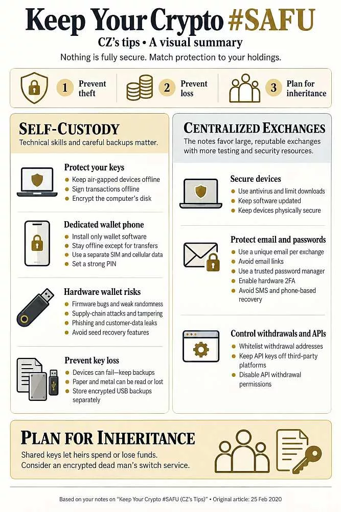 Keep Your Crypto #SAFU in 2026