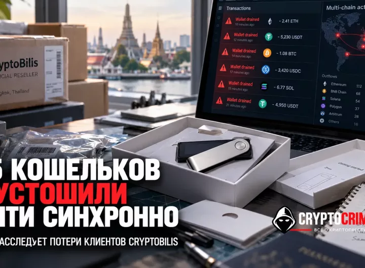 Аппаратные кошельки Ledger и расследование потерь клиентов реселлера CryptoBilis после массового вывода криптовалюты
