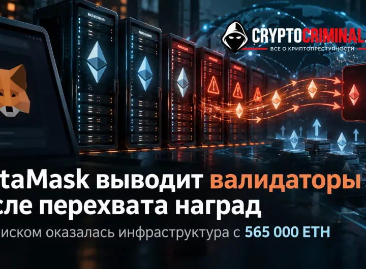 MetaMask выводит валидаторы после перехвата наград, под риском инфраструктура с 565 000 ETH