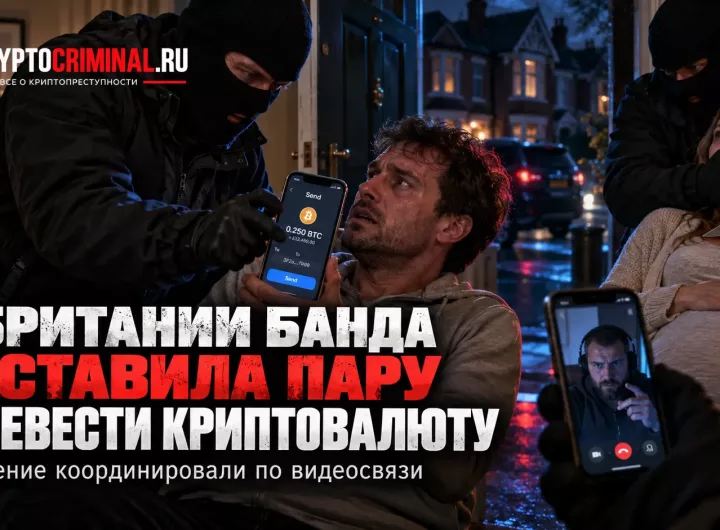 Нападение на владельца криптовалюты в Солихалле с принуждением к переводу цифровых активов